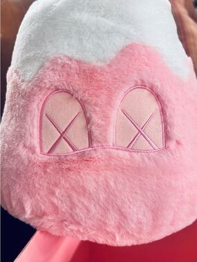 KAWS Holiday Japan Pink Logo Art Print